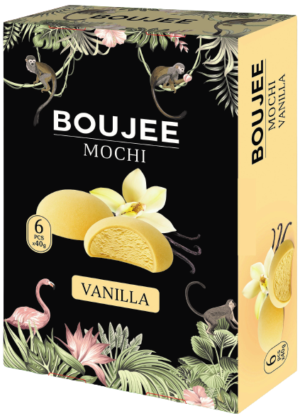 BOUJEE - Eiscreme Mochi Vanille