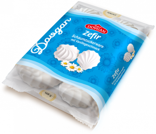 Zefir Schaumzuckerware mit Vanillegeschmack, 168 g