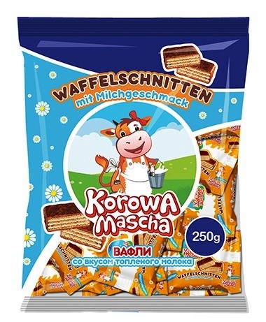 Waffelschnitten mit Milchgeschmack