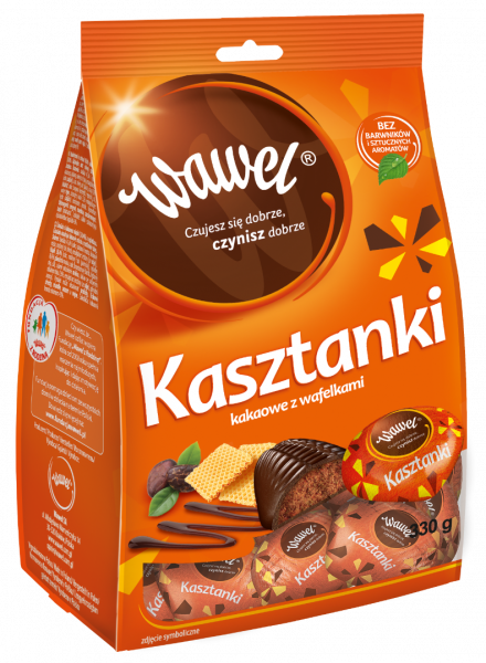 Wawel "Kasztanki" Konfekt mit Cremefüllung 330g