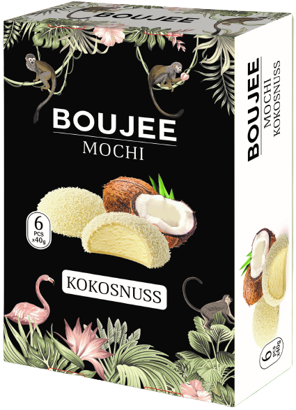 BOUJEE - Eiscreme Mochi Kokosnuss
