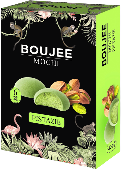 BOUJEE - Eiscreme Mochi Pistazie