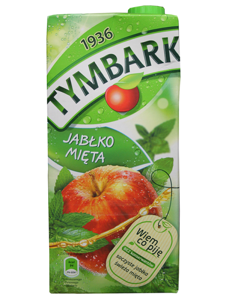 Apfel-Minze Getränk