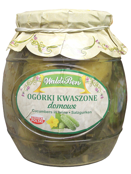 WaldiBen - Salted pickled cucumbers in brine